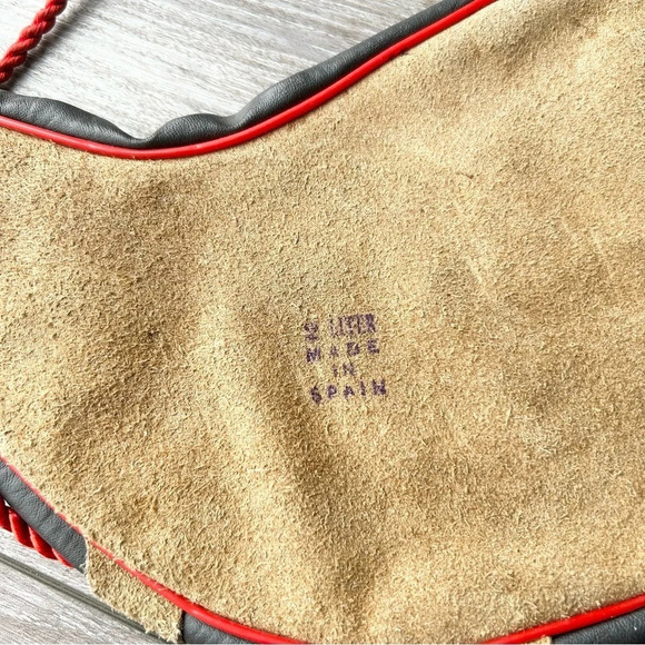 Genuine Spanish Leather Bota Bag Spanish Wine Skin - Picture 3 of 6